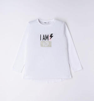 "I am pop" girl's T-shirt