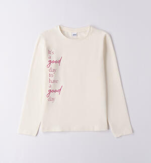 Maglietta ragazza in cotone