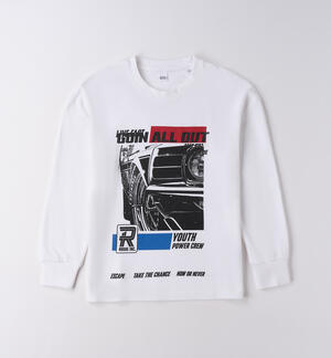 Maglietta ragazzo 100% cotone