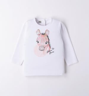 Maglietta zebra bambina