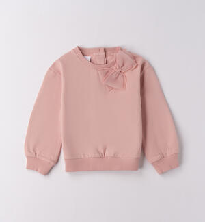 Maglioncino bambina con fiocco ROSA