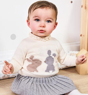 iDO newborn girl jumper