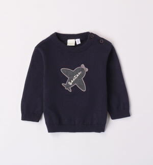 Aeroplane design jumper for boy