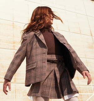 Girls` jumper BROWN