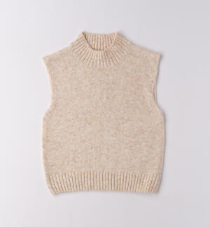 Maglioncino ragazza BEIGE