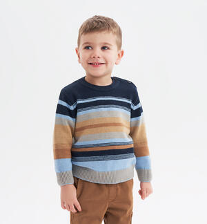 Maglione a righe bambino