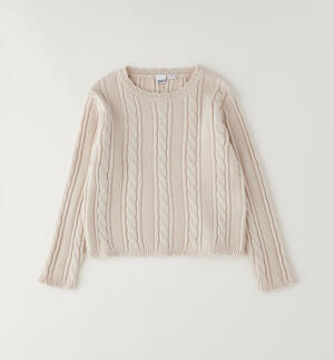 Maglione da bambina BEIGE
