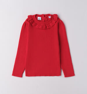 Maglione iDO bambina ROSSO