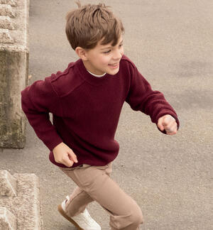 Maglione per ragazzo ROSSO