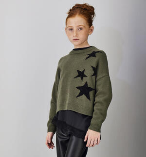 Maglione ragazza con stelle