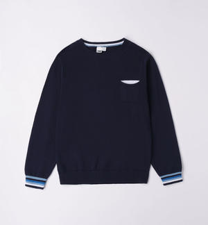 Maglione ragazzo con toppe