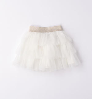 Girl's mini skirt in tulle