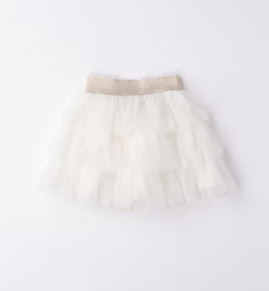 Mini gonna bambina in tulle