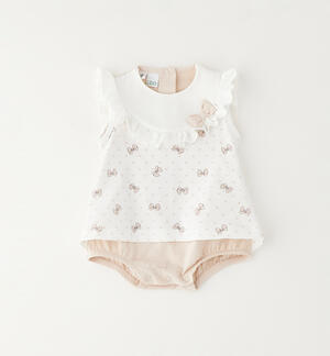 Baby girl romper suit