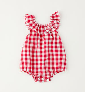 Pagliaccetto neonata estivo