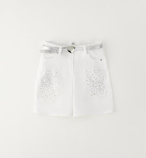 iDO shorts for girls WHITE