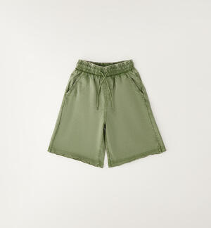Pantaloncini corti iDO ragazzo VERDE