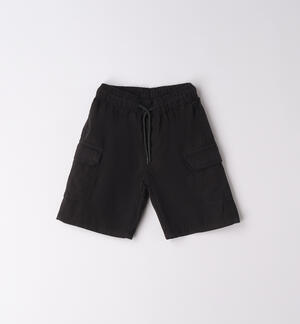 iDO shorts for boys BLACK