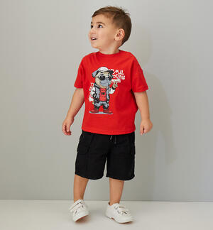 Pantaloncini iDO da bambino NERO