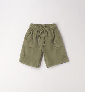 iDO shorts for boys GREEN