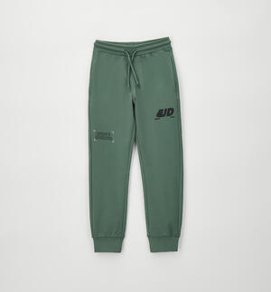 100% cotton trousers for boys GREEN