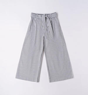 Girl's striped trousers