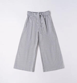 Pantalone a righe ragazza