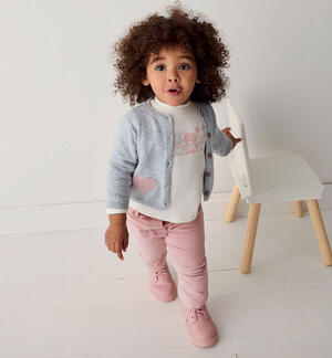 Baby girl's flared trousers