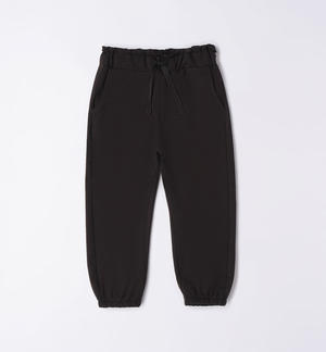 Pantalone bambina in felpa