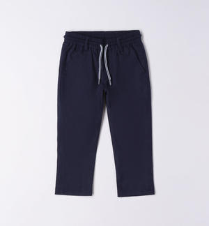 Linen and viscose boy's trousers