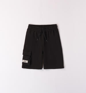 Unisex fleece basketball trousers BLACK
