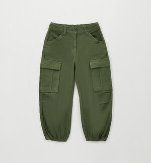 Pantalone cargo bambina