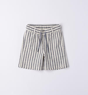 Boy's striped pattern shorts