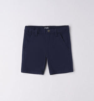 Pantalone corto classico bambino BLU