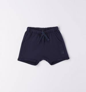 Pantalone corto neonato BLU