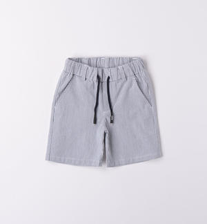 Pantalone corto rigato bambino