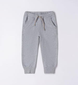 Pantalone in felpa per bambino GRIGIO