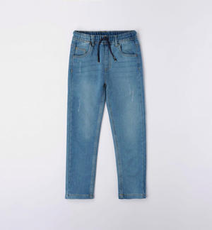 Pantalone jogger ragazzo BLU