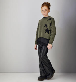 Pantalone nero ragazza