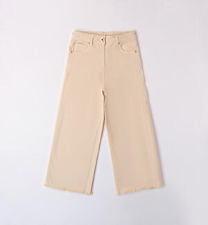 Girls' cropped trousers