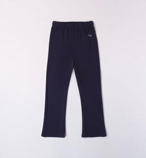 Girls' brushed trousers