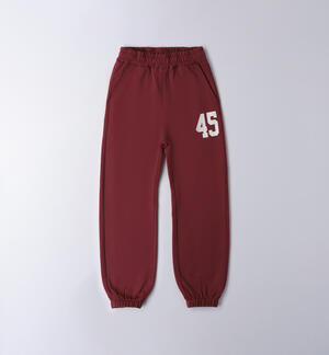 Pantalone per ragazza ROSSO
