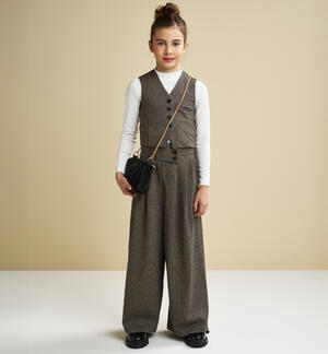 Pantalone ragazza a zampa