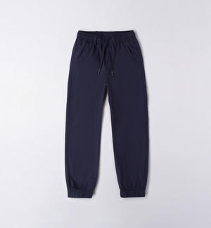 Pantalone ragazzo joggers BLU