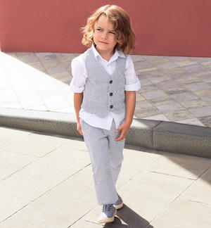 Pantalone rigato bambino