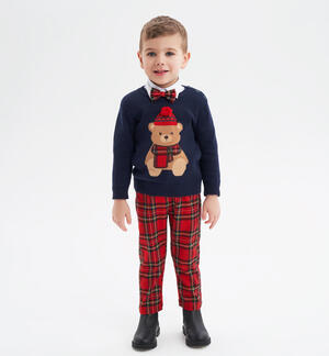 Pantalone scozzese per bambino