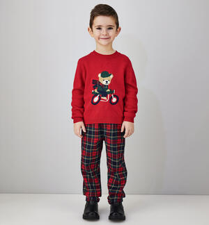Pantalone tartan bambino
