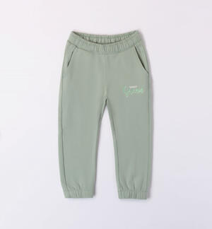 Pantalone tuta bambina verde