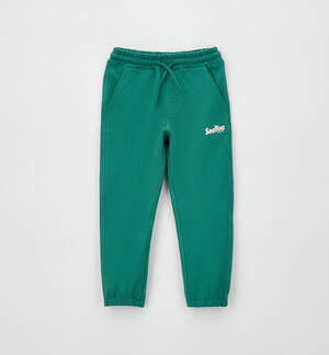 Children's tracksuit trousers GREEN