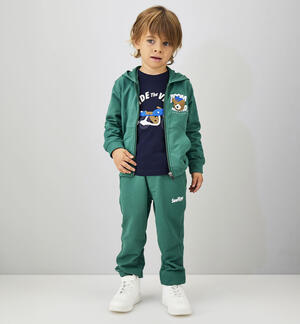 Pantalone tuta bambino VERDE